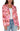 LVP Notch Collar Blazer - Pink Rose Punch Front View