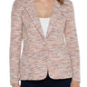 Liverpool Fitted Blazer - Lava Flow Boucle Front View