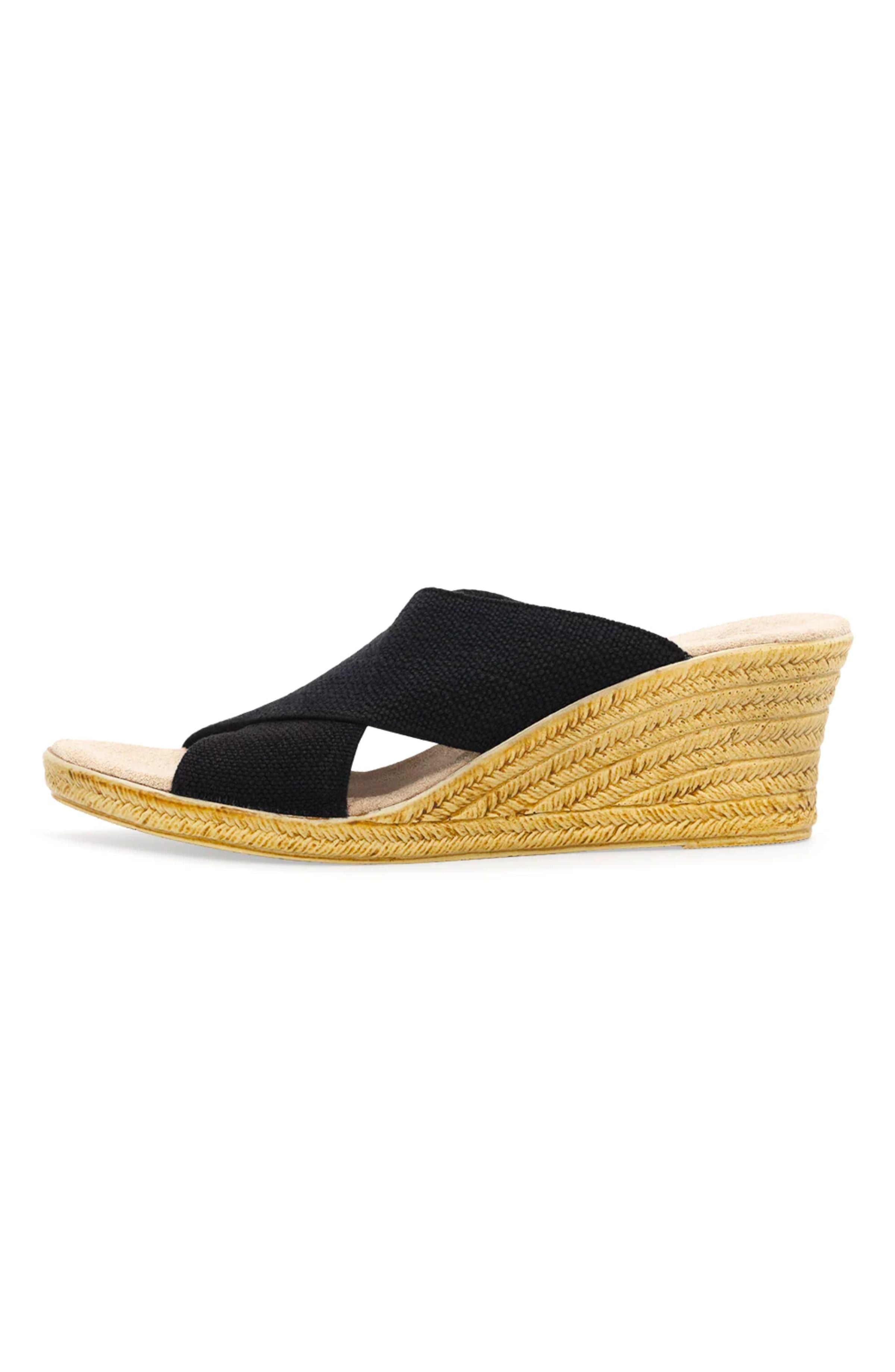Charleston Shoe Co. Backless Cannon - Black Linen