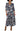 Liverpool 3/4 Sleeve Maxi Dress - Allover Ikat