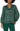 Liverpool Long Sleeve Top - Emerald Ikat Print