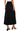 Liverpool Tiered Woven Maxi Skirt - Black  Back View
